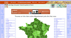 Desktop Screenshot of annuaire-des-lotos.com