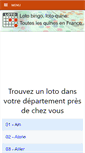 Mobile Screenshot of annuaire-des-lotos.com